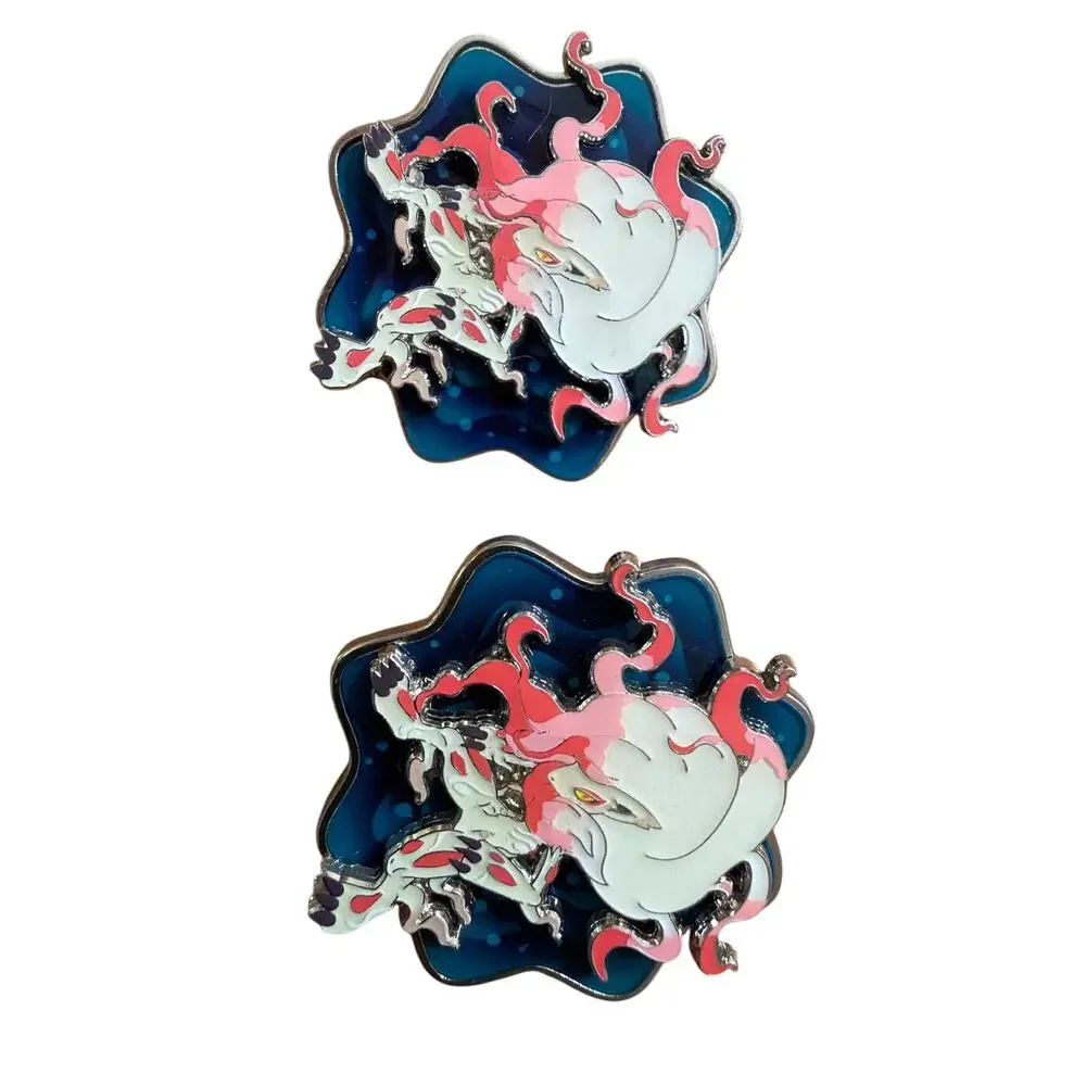 Pokémon Mini Binder Portfolio Hisuian Zoroark Pins 2 Black Bolt Card Sleeves NEW